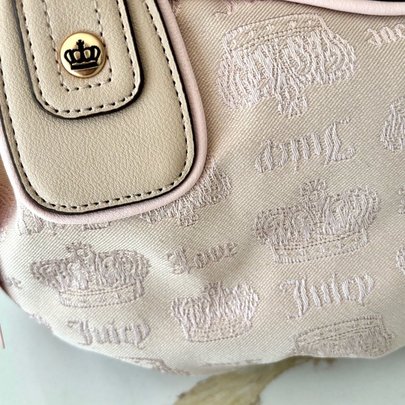 Juicy Couture Sandstone Powder Pink Shoulder Bag - Picture 3 of 4